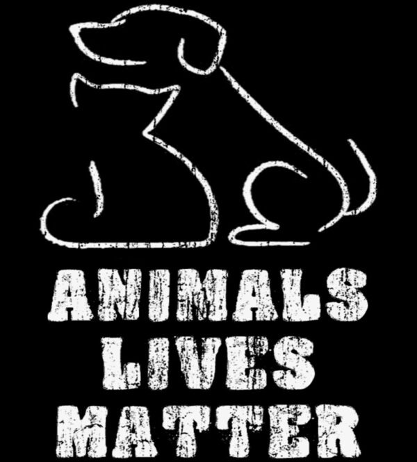 Animals Lives Matter Outline