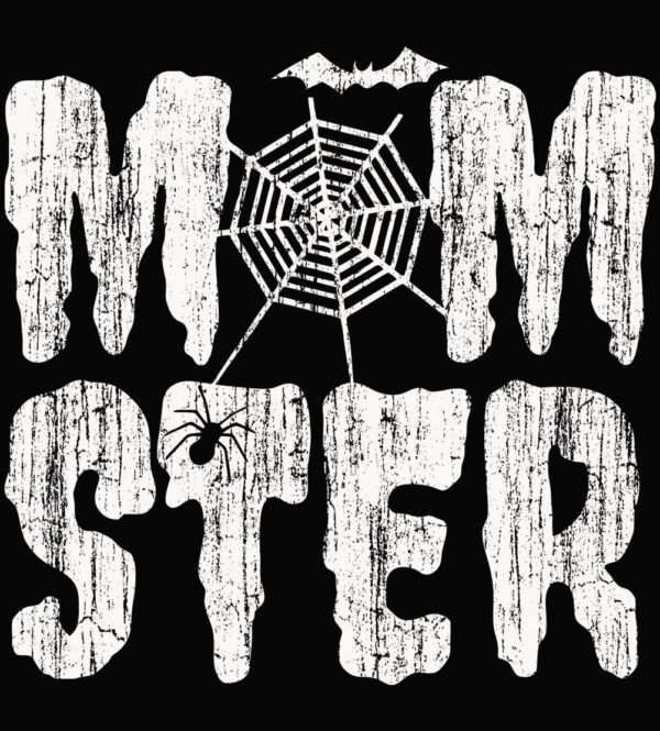 Mommy Monster Spiderweb And Bat