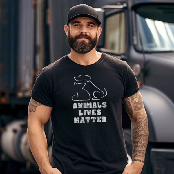 Animals Lives Matter Outline - Image 3